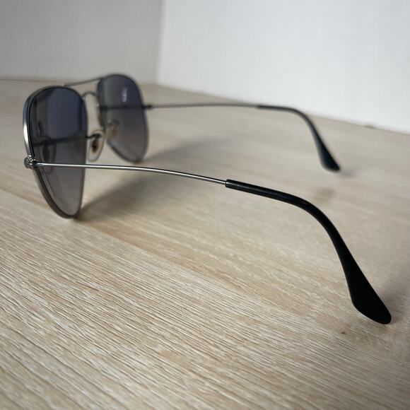 Ray-Ban RB3025 Aviator Large Metal Sunglasses Gunmetal FRAMES ONLY 58-14-135 - Picture 7 of 8